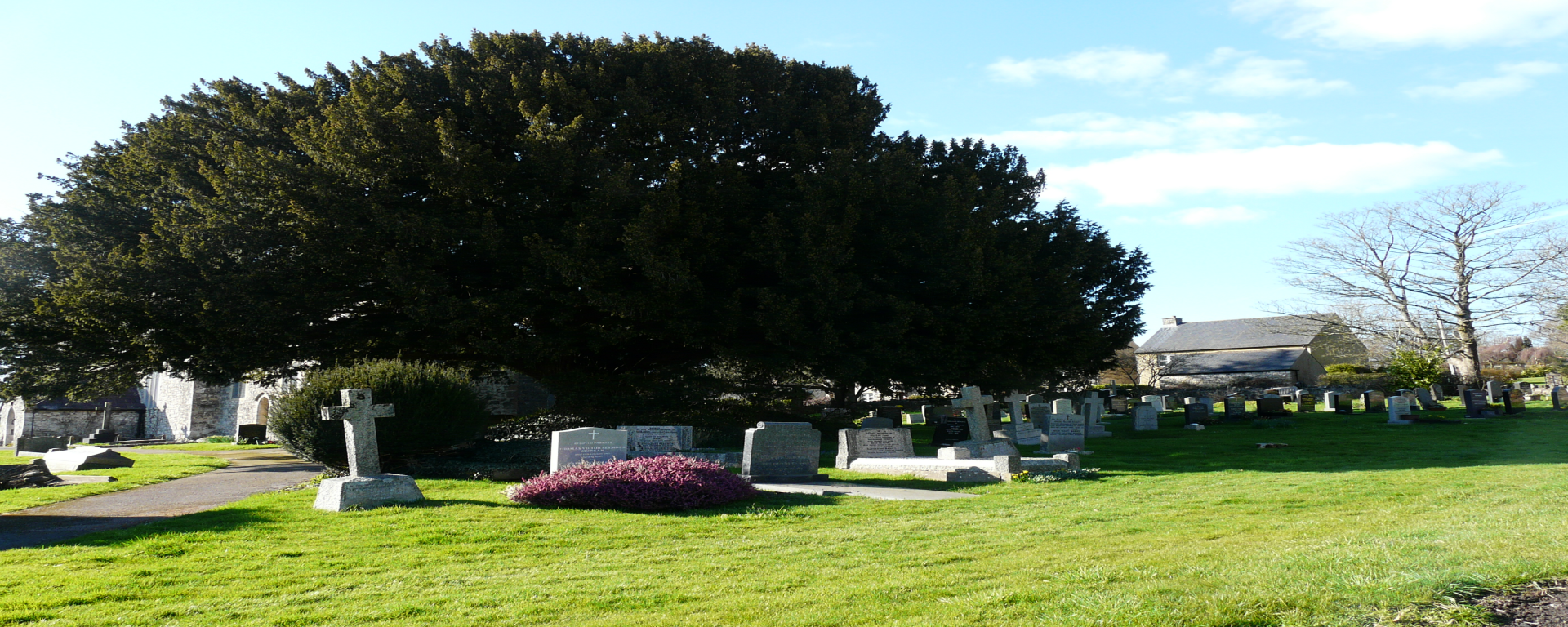 Churchyard of St. Peter's church